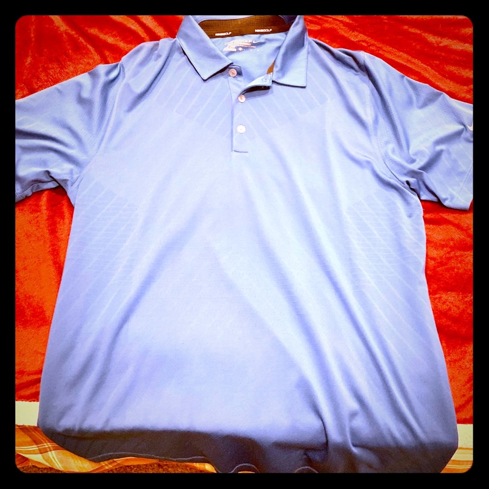 Light Blue Nike Golf Polo